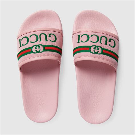 gucci cute|girls Gucci sliders.